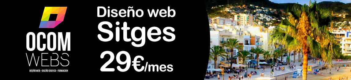 Oferta de diseño web en sitges